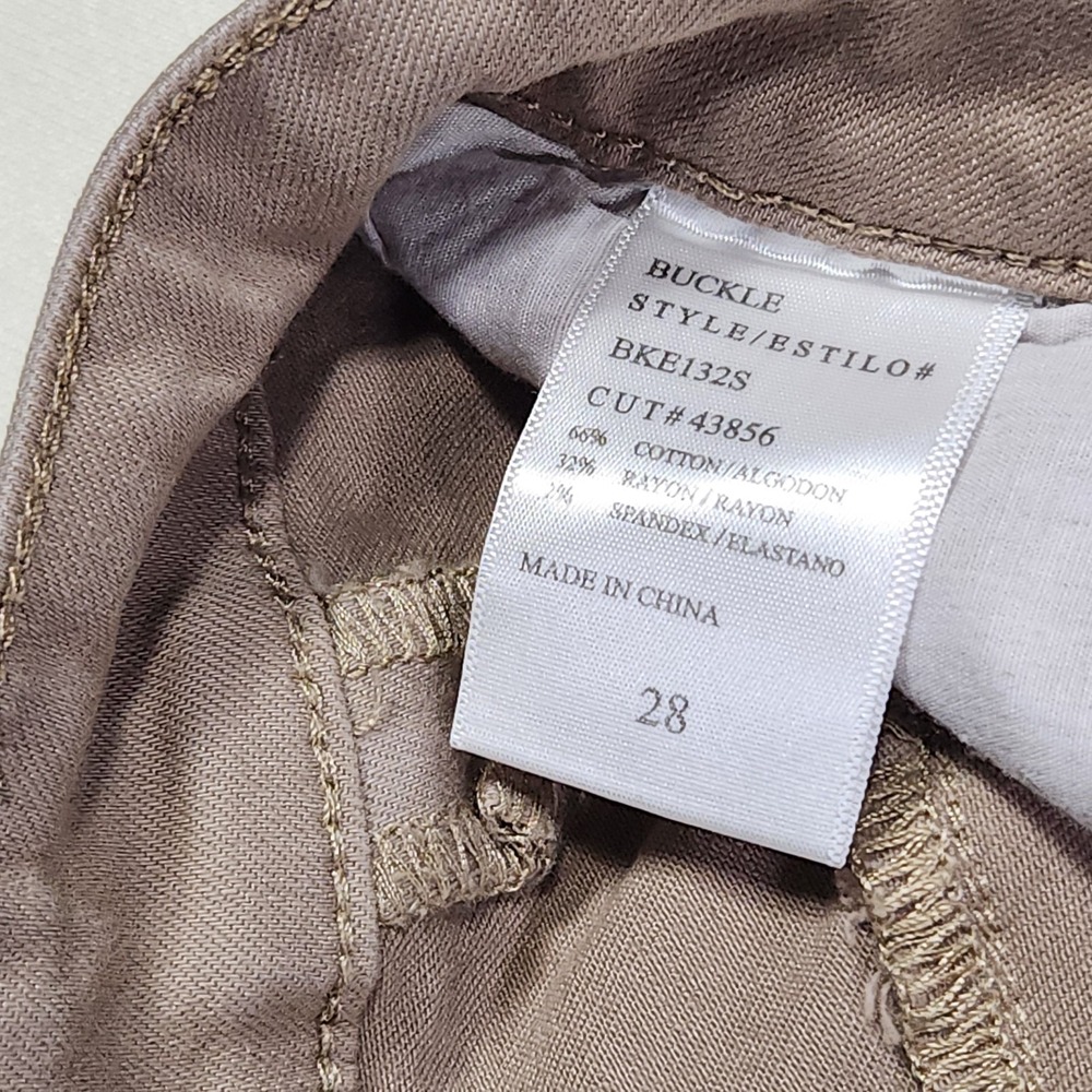 Buckle Women Skinny Jeans in Taupe Brown - Picture 10 of 16